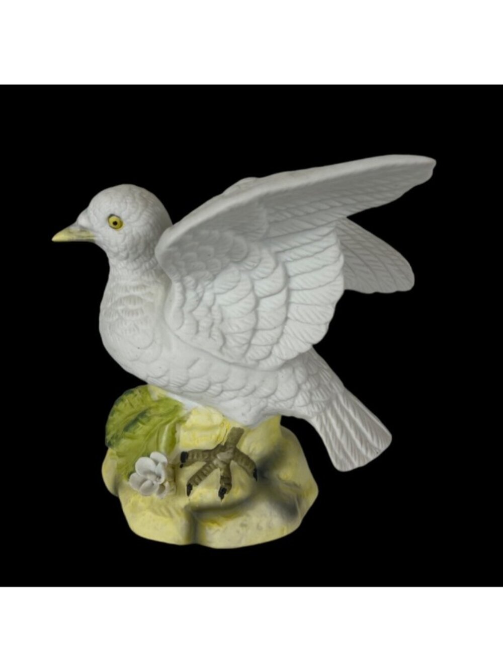 Arnart White Ceramic Dove Figurine Vintage 1989